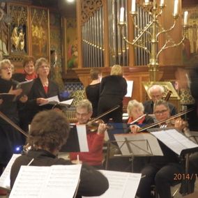 Zangles in kerk